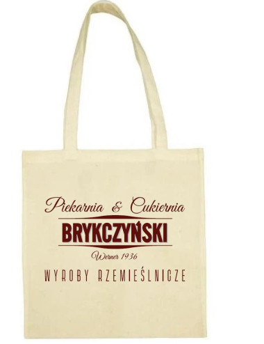 Polish Organic Cotton Bag FULL COLOR PRINT ANY LOGO