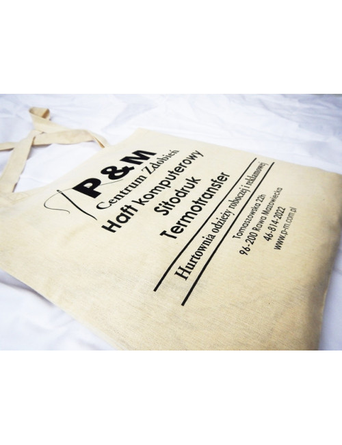 Ecological Cotton Bag with Full Color PRINTING OF ANY LOGO