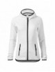 2Dünnes Damen-Fleece mit Kapuze, perfekt für den Sport, Direct 418 White Malfini