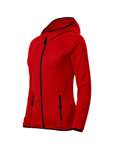 "Adler Malfini Stretch Fleece 418: Women's Red Comfort & Style"