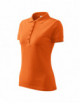 Polo shirt for women reserve r23 orange Adler Rimeck