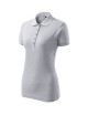 Damen Poloshirt Piqué Polo 210 Hellgrau Melange Adler Malfini