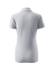 Ladies polo shirt pique polo 210 light gray melange Adler Malfini