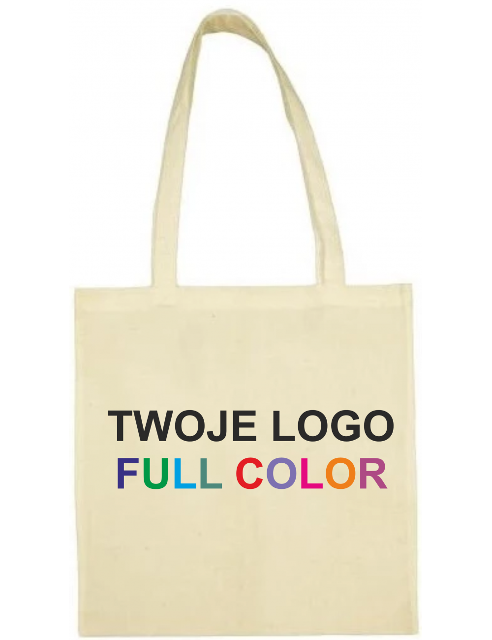 Ecological Cotton Bag with Full Color PRINTING OF ANY LOGO