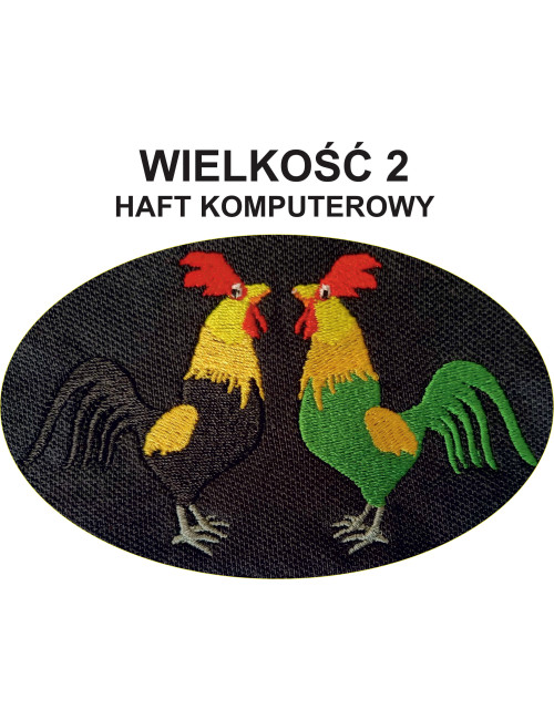 Computer embroidery on clothes, caps