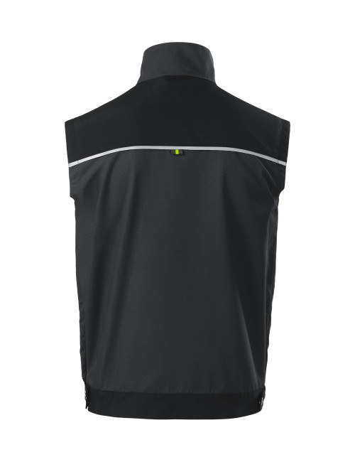 Herren Arbeitsweste Ranger W54 Ebenholzgrau Adler Rimeck