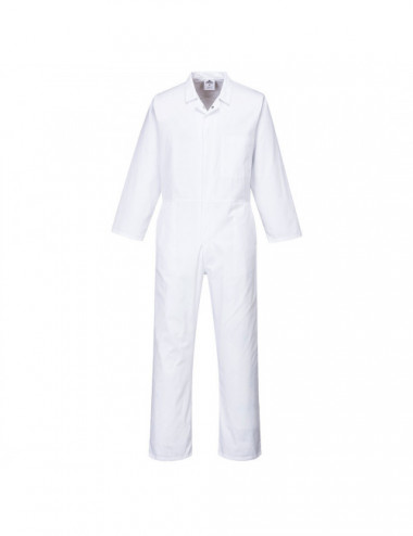 Grocery coverall white Portwest