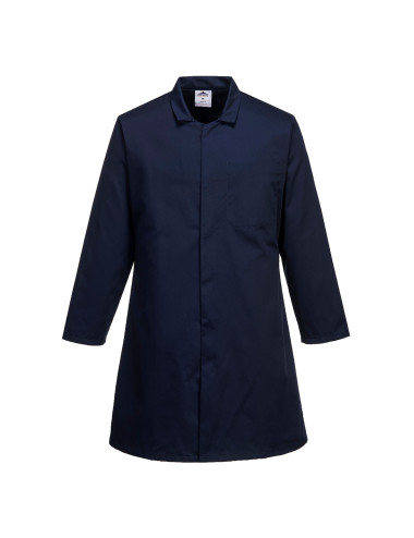 Men`s 1 pocket grocery apron navy Portwest