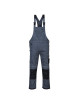 Pw3 workwear dungarees grey/black Portwest
