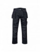 2Pw3 cotton trousers with holster pockets black Portwest