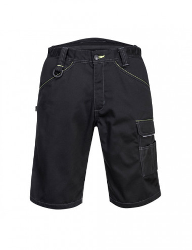 Portwest Krótkie spodnie robocze PW3 Czarny