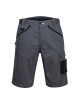 PW3 grau/schwarze Arbeitsshorts Portwest