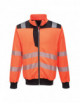 Hi-vis jacket pw3 orange/black Portwest