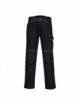 2Damskie spodnie ostrzegawcze pw3 stretch czarny Portwest