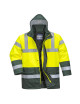 Yellow/green traffic hi-vis contrast jacket Portwest