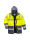 Yellow/grey traffic hi-vis contrast jacket Portwest
