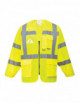 Executive safety vest with sleeves yellow Portwest
