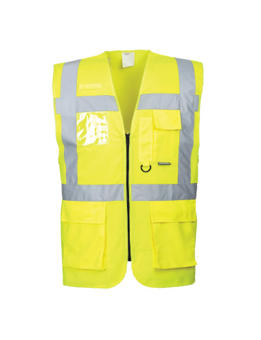 Executive berlin vest yellow Portwest