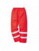 Traffic trousers red Portwest
