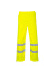 Breathable hi-vis trousers yellow Portwest