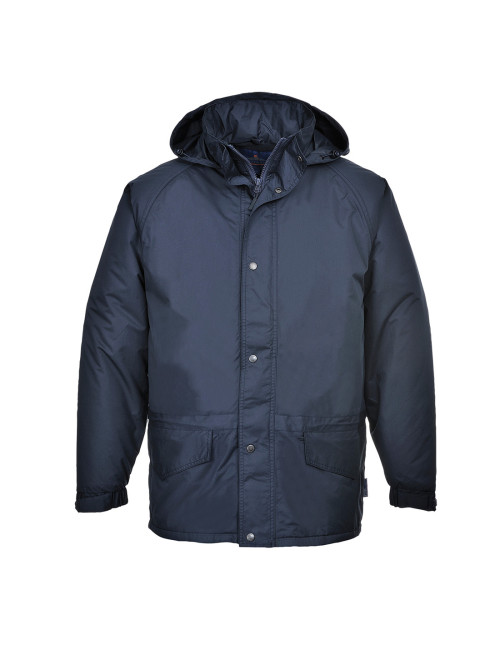 Atmungsaktive Arbroath-Jacke mit Fleece-Isolierung. marineblauer Portwest