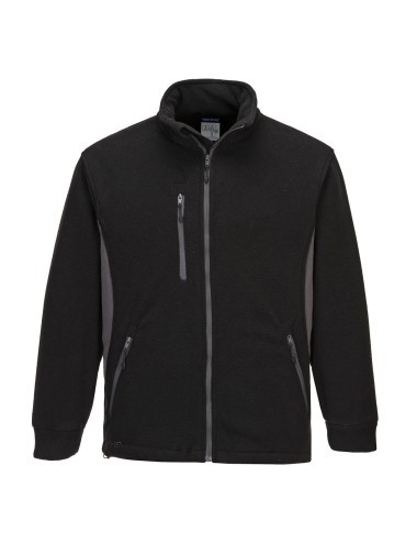 Zweifarbiges Texo-Fleece in Schwarz Portwest Portwest