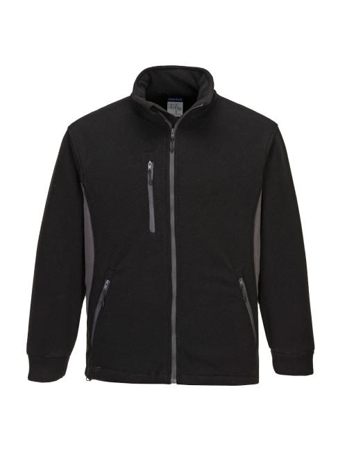 Zweifarbiges Texo-Fleece in Schwarz Portwest Portwest