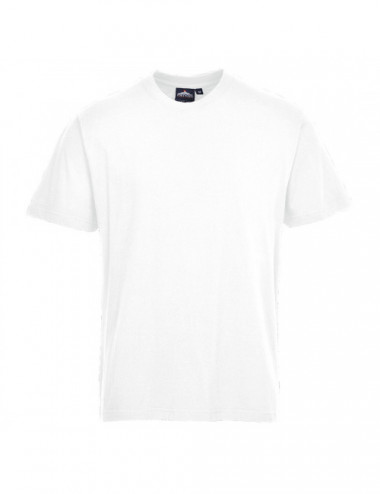 T-shirt turin premium biały Portwest