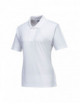 Ladies polo shirt white Portwest