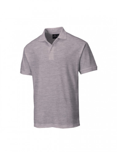 Polo shirt naples heather grey Portwest