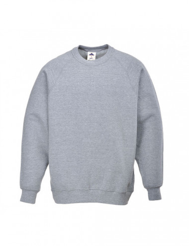 Sweatshirt roma heather gray Portwest