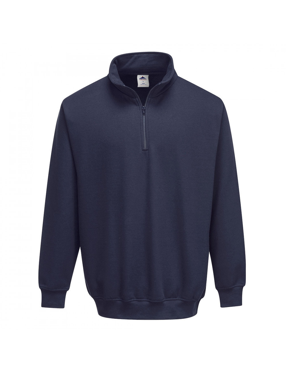 Sorrento zipper sweatshirt navy blue Portwest