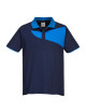 PW2 Poloshirt Marineblau/Königsblau Portwest