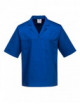 2Königsblaues Bäcker-Sweatshirt mit kurzen Ärmeln von Portwest