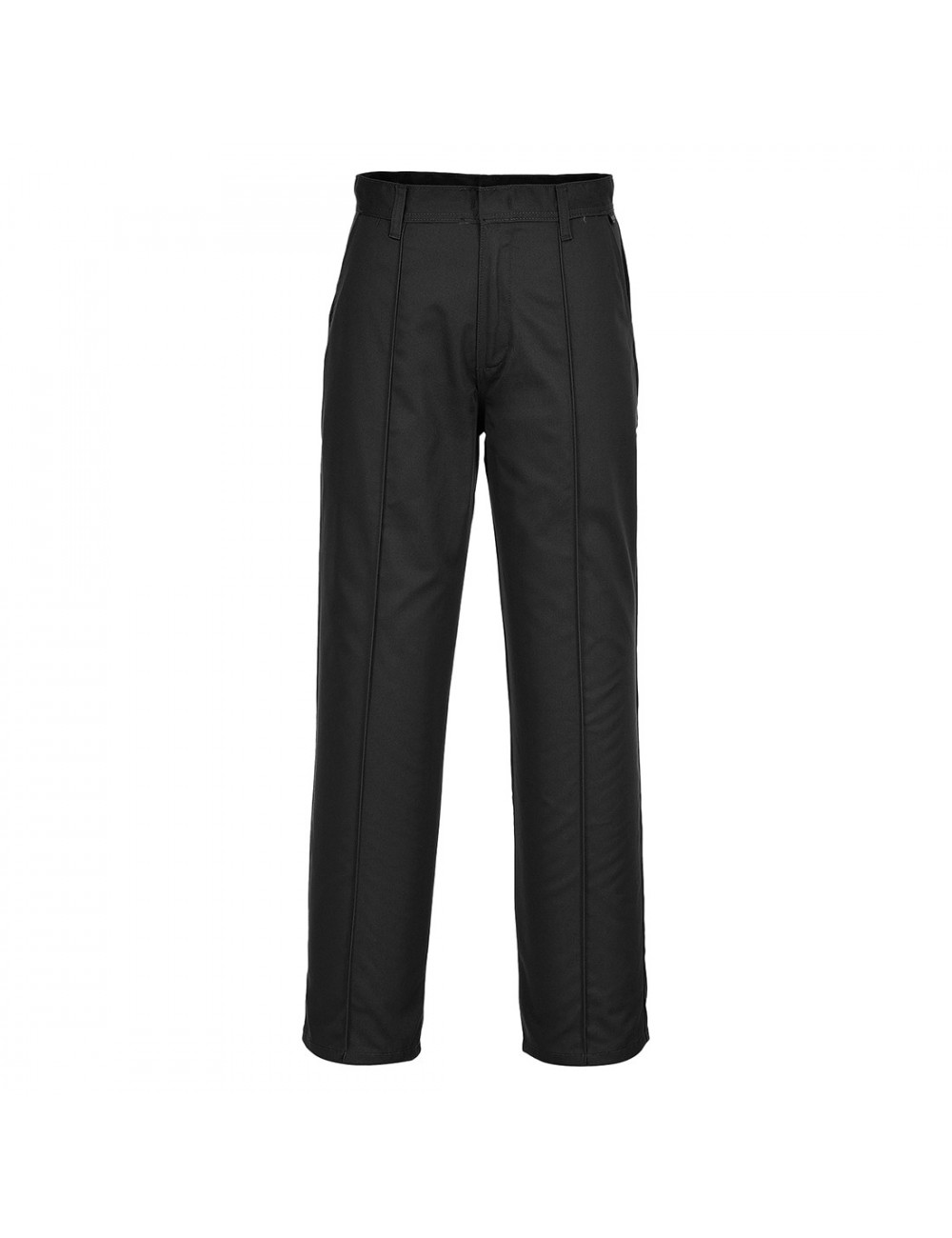Preston black tall trousers Portwest