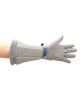 Mail glove with sleeve 45 cm silver Portwest