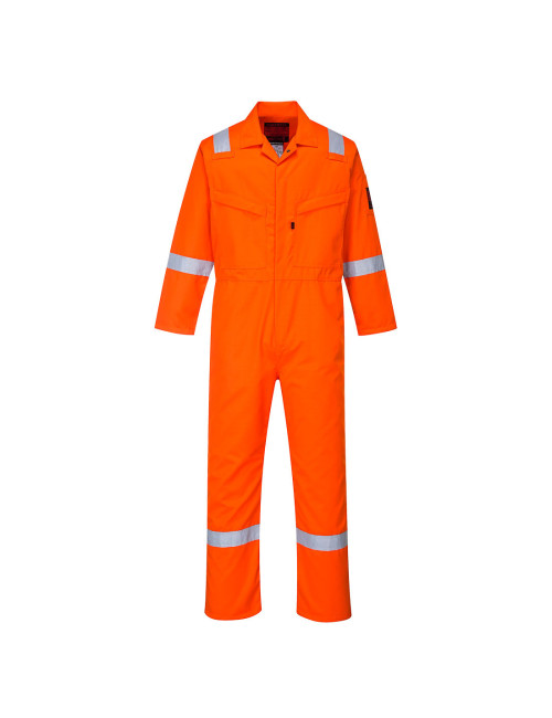Araflame platinum overall orange Portwest