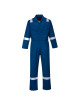 Araflame platinum royal blue jumpsuit Portwest