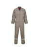 Araflame silver khaki jumpsuit Portwest