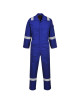 Jumpsuit araflame silver royal blue Portwest