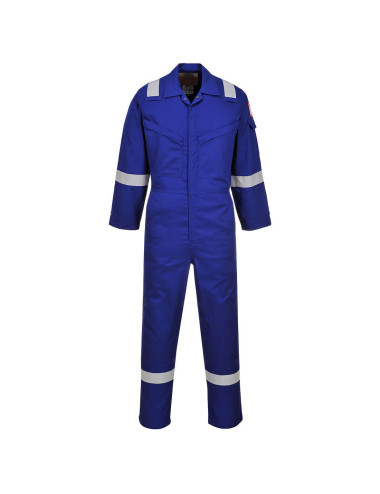 Jumpsuit araflame silver royal blue Portwest