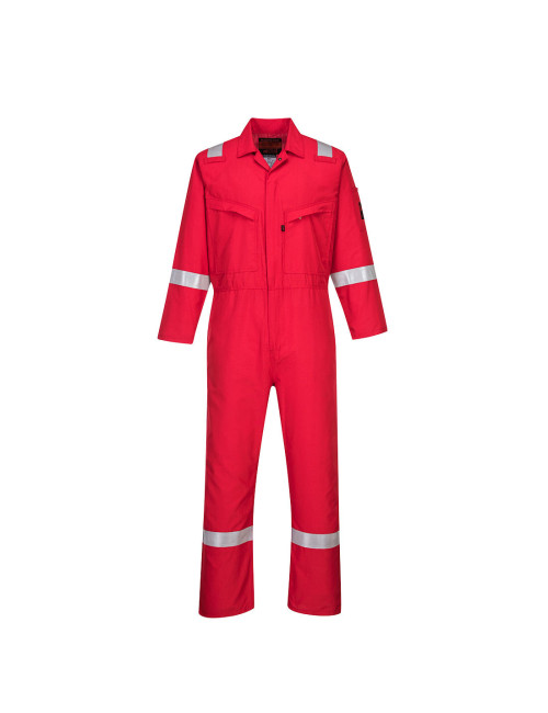 Araflame silver red jumpsuit Portwest