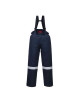 Warm winter dungarees araflame navy blue Portwest