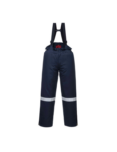 Isolierte Winterlatzhose von Araflame, Marineblau, Portwest