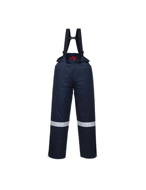 Isolierte Winterlatzhose von Araflame, Marineblau, Portwest