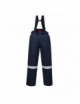 Warm winter dungarees araflame navy blue Portwest