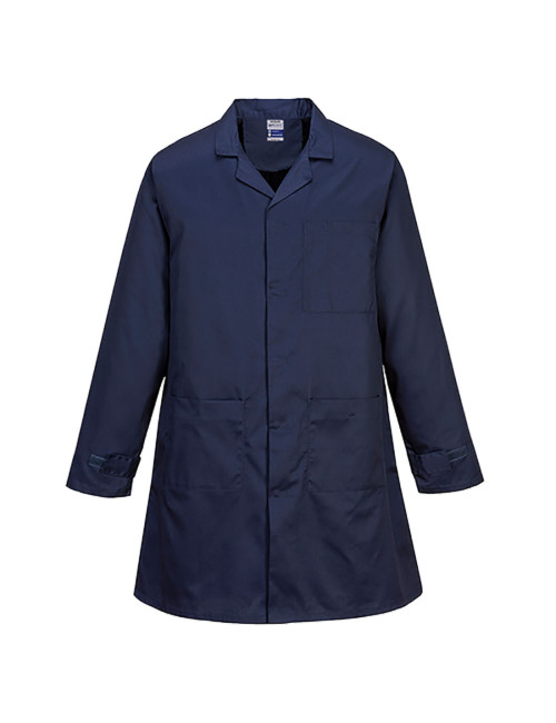 ESD-Schürze marineblau Portwest