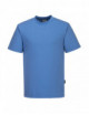 2ESD antistatisches T-Shirt blau Hamilton Portwest