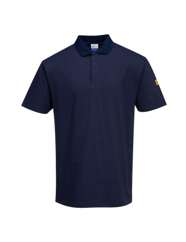 Antistatisches ESD-Poloshirt, Marineblau, Portwest