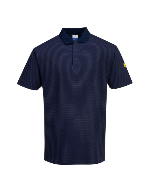 Antistatisches ESD-Poloshirt, Marineblau, Portwest